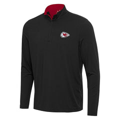 Antigua Content Quarter-Zip Pullover Top - Kansas City Chiefs Pullover