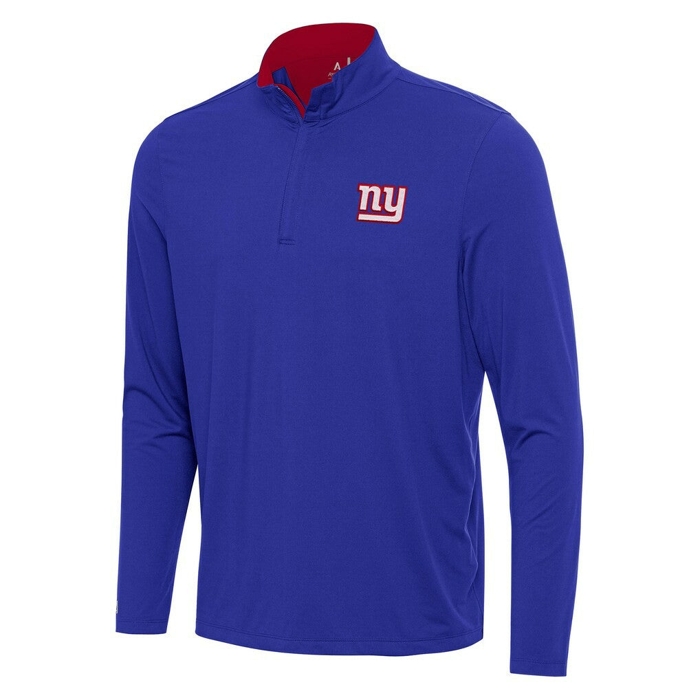 Antigua Content Quarter-Zip Pullover Top - New York Giants Pullover