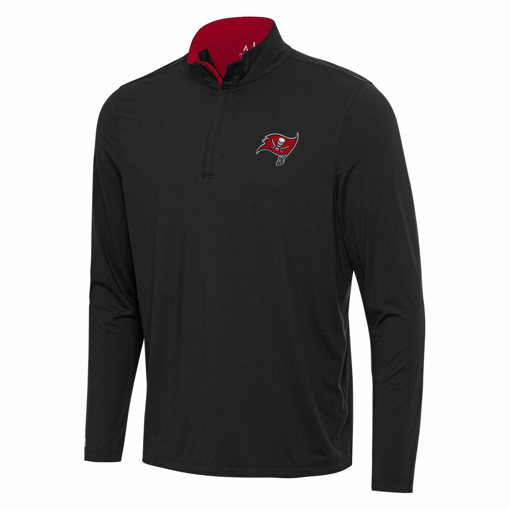 Antigua Content Quarter-Zip Pullover Top - Tampa Bay Buccaneers Pullover