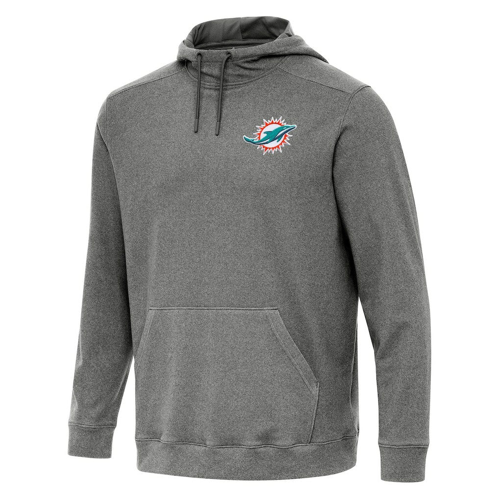 Antigua Cloud Pullover Hoodie - Miami Dolphins Hoodies