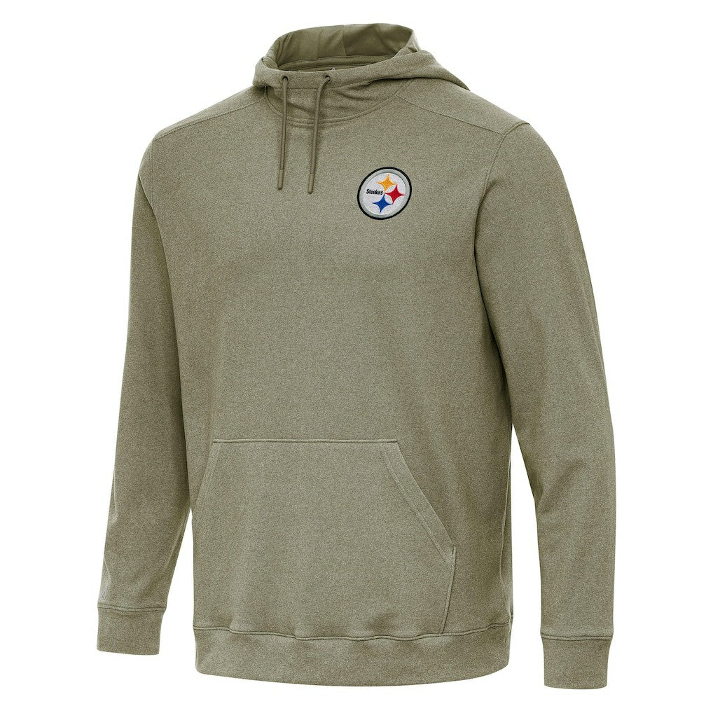 Antigua Cloud Pullover Hoodie - Pittsburgh Steelers Hoodies