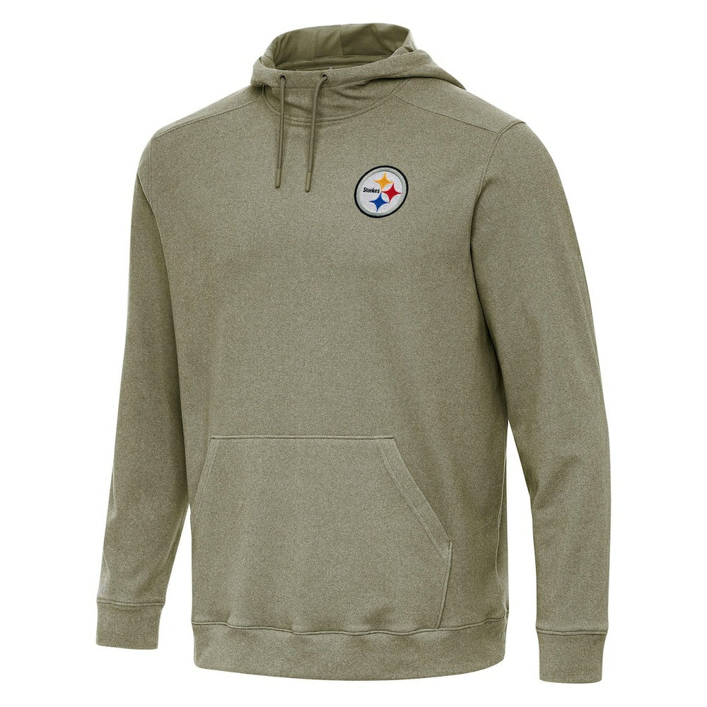 Antigua Cloud Pullover Hoodie - Pittsburgh Steelers Hoodies
