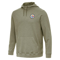 Antigua Cloud Pullover Hoodie - Pittsburgh Steelers Hoodies