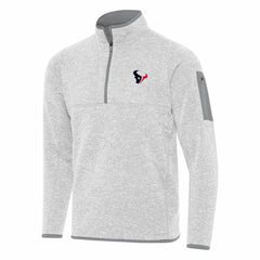 Antigua Fortune Quarter-Zip Pullover Jacket - Houston Texans Pullover