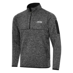 Antigua Fortune Quarter-Zip Pullover Jacket - New York Jets Pullover