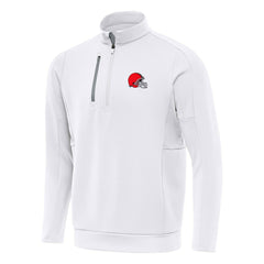 Antigua Generation Quarter-Zip Pullover Top - Cleveland Browns Pullover
