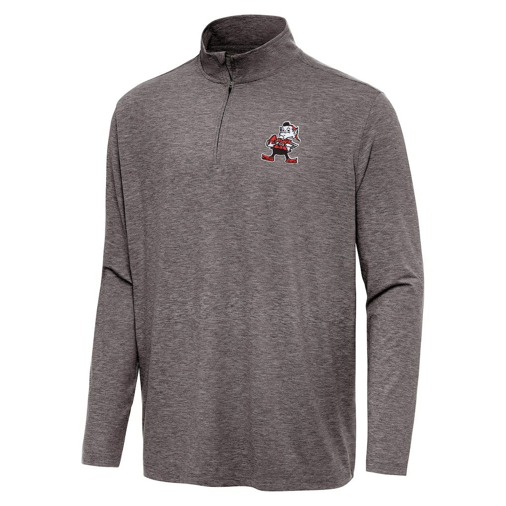 Antigua Hunk Quarter-Zip Jacket - Cleveland Browns Jackets