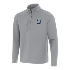 Antigua Insider Quarter-Zip Pullover Top - Indianapolis Colts Pullover