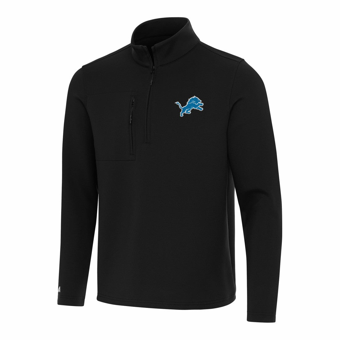 Antigua Insider Quarter-Zip Pullover Top - Detroit Lions Pullover