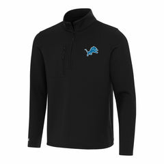 Antigua Insider Quarter-Zip Pullover Top - Detroit Lions Pullover