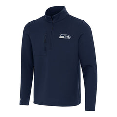 Antigua Insider Quarter-Zip Pullover Top - Seattle Seahawks Pullover