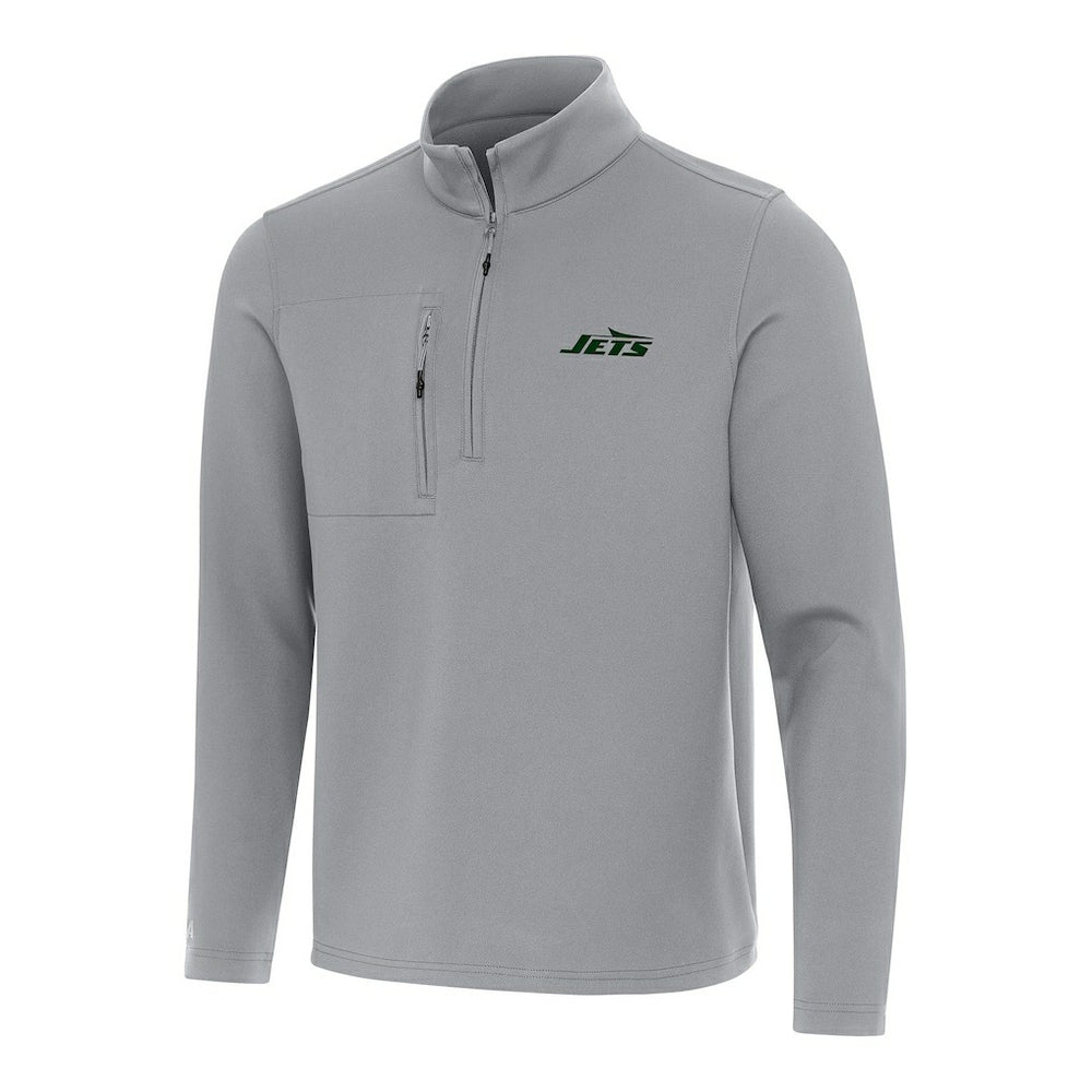 Antigua Insider Quarter-Zip Pullover Top - New York Jets Pullover