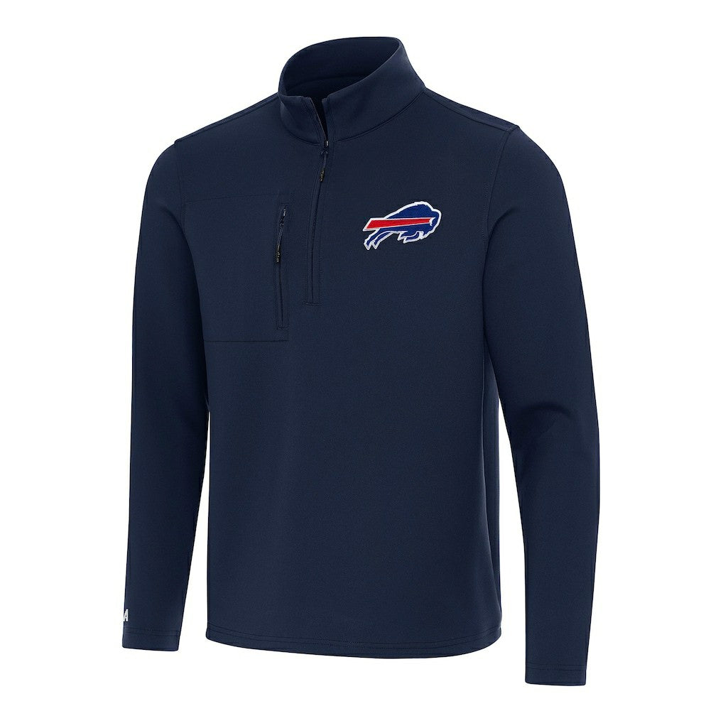 Antigua Insider Quarter-Zip Pullover Top - Buffalo Bills Pullover