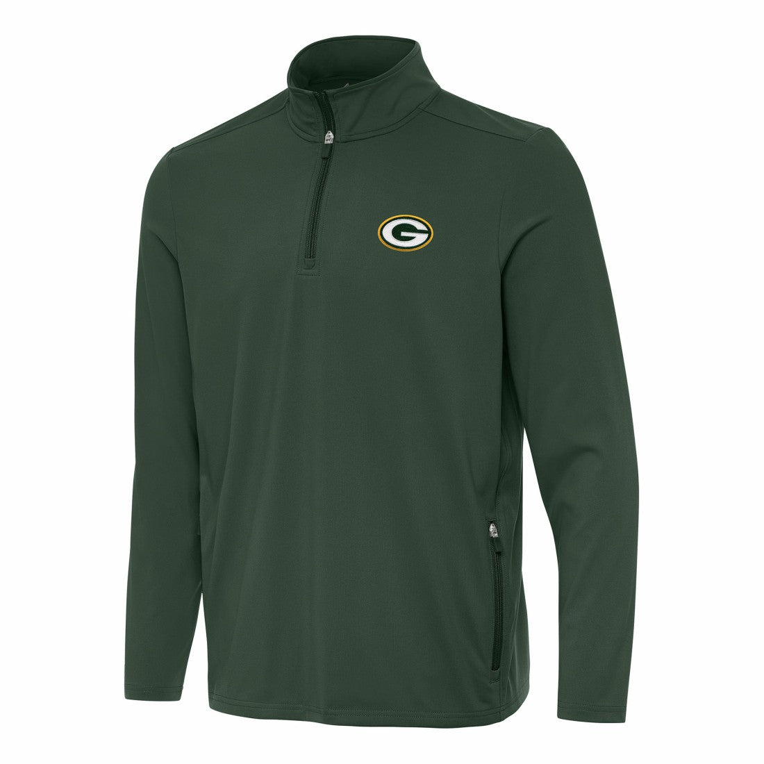 Antigua Perilous Quarter-Zip Pullover Top - Green Bay Packers Pullover