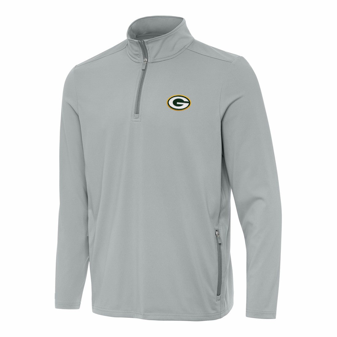 Antigua Perilous Quarter-Zip Pullover Top - Green Bay Packers Pullover