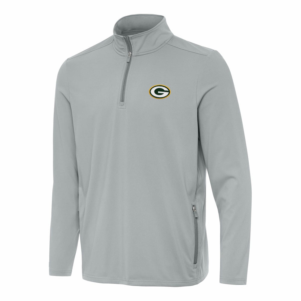 Antigua Perilous Quarter-Zip Pullover Top - Green Bay Packers Pullover