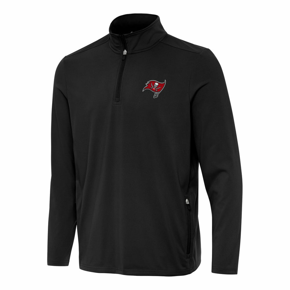 Antigua Perilous Quarter-Zip Pullover Top - Tampa Bay Buccaneers Pullover
