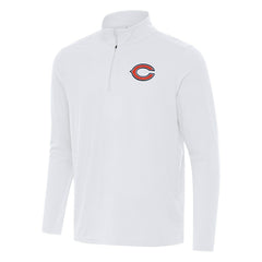 Antigua Intent Quarter-Zip Pullover Top - Chicago Bears Pullover