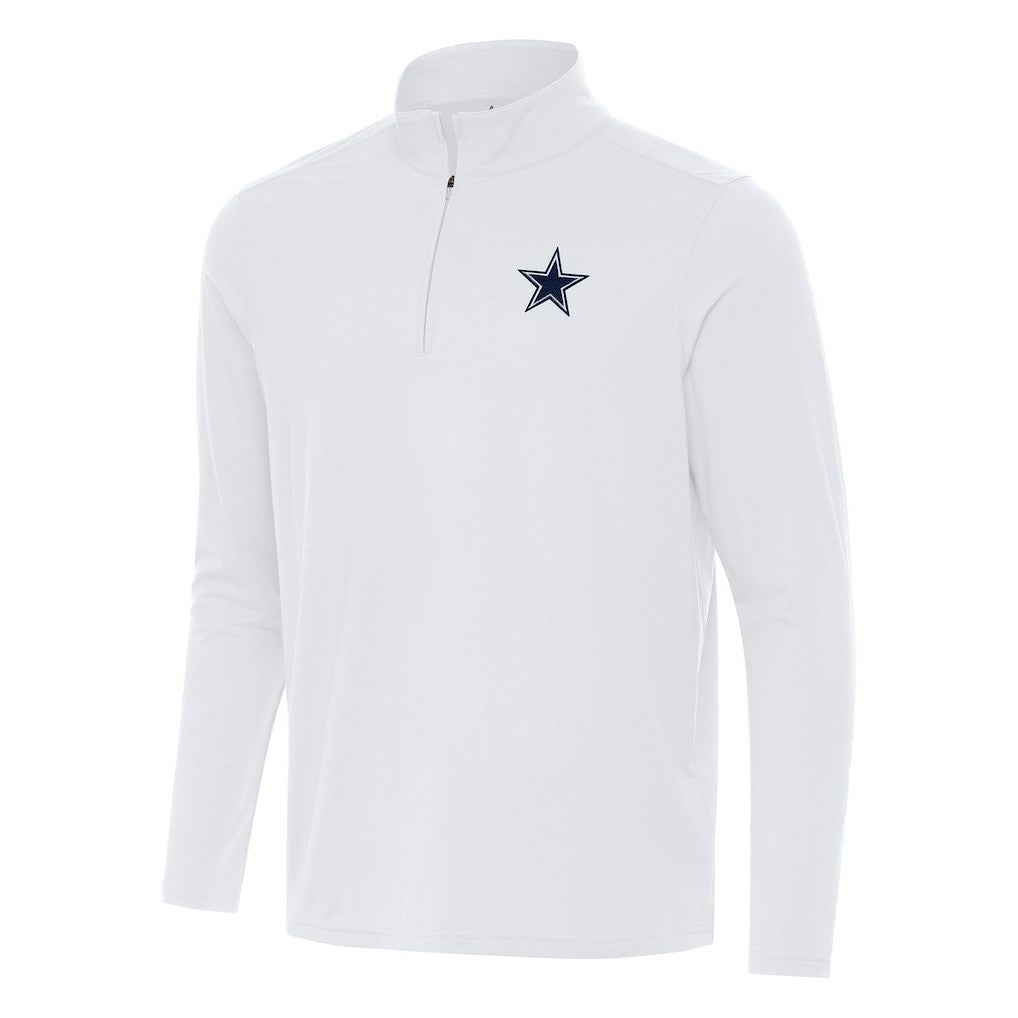 Antigua Intent Quarter-Zip Pullover Top - Dallas Cowboys Pullover
