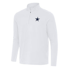 Antigua Intent Quarter-Zip Pullover Top - Dallas Cowboys Pullover