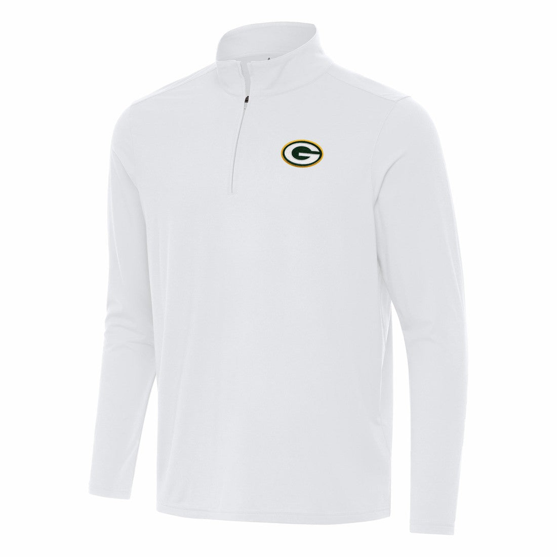Antigua Intent Quarter-Zip Pullover Top - Green Bay Packers Pullover