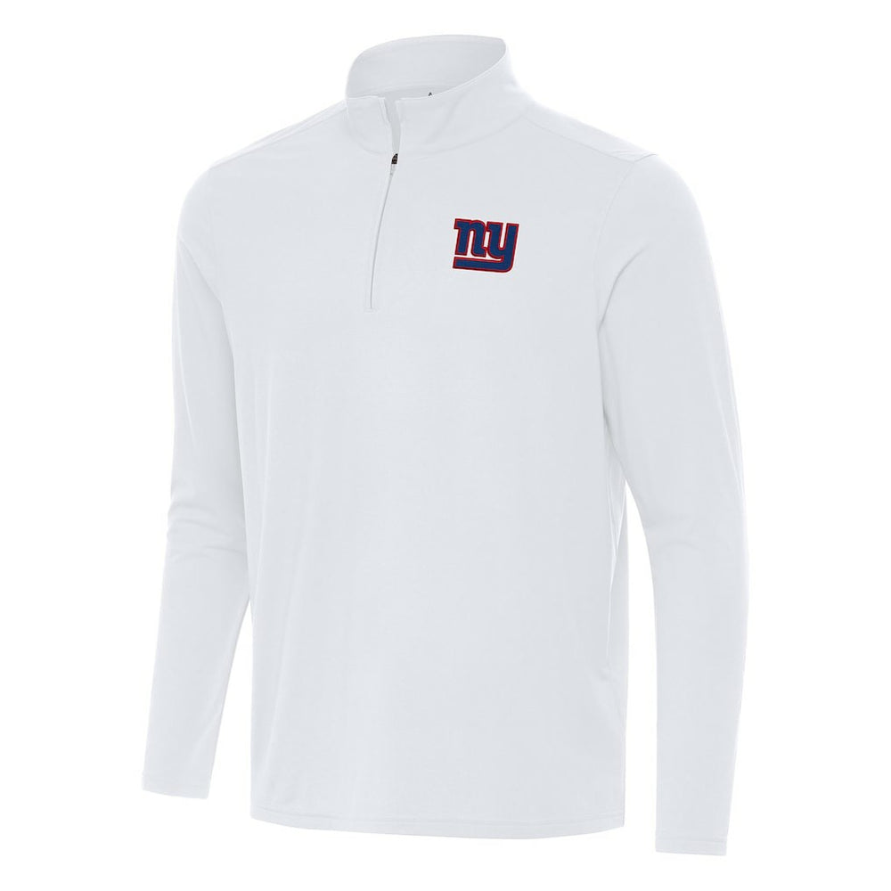 Antigua Intent Quarter-Zip Pullover Top - New York Giants Pullover
