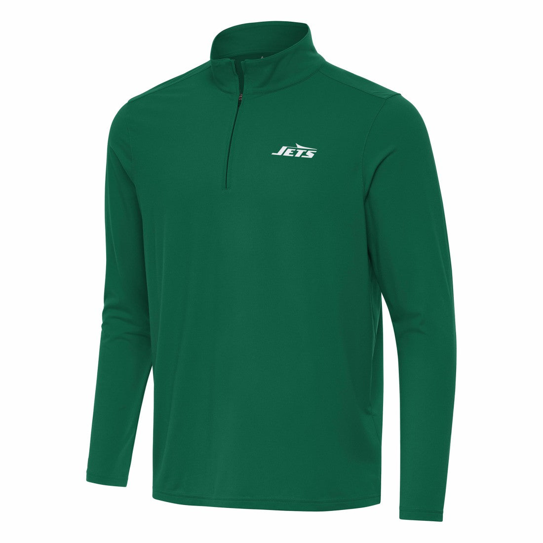 Antigua Intent Quarter-Zip Pullover Top - New York Jets Pullover