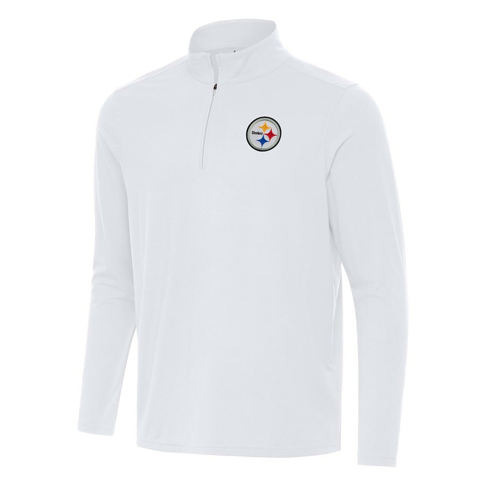 Antigua Intent Quarter-Zip Pullover Top - Pittsburgh Steelers Pullover