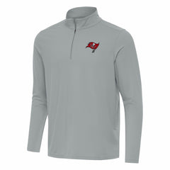 Antigua Intent Quarter-Zip Pullover Top - Tampa Bay Buccaneers Pullover