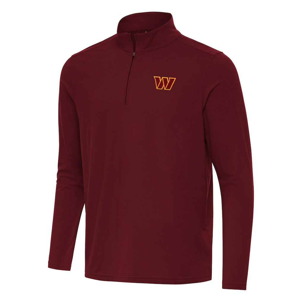 Antigua Intent Quarter-Zip Pullover Top - Washington Commanders Pullover