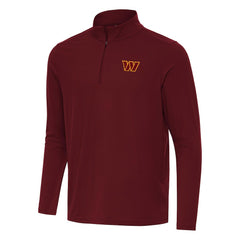 Antigua Intent Quarter-Zip Pullover Top - Washington Commanders Pullover