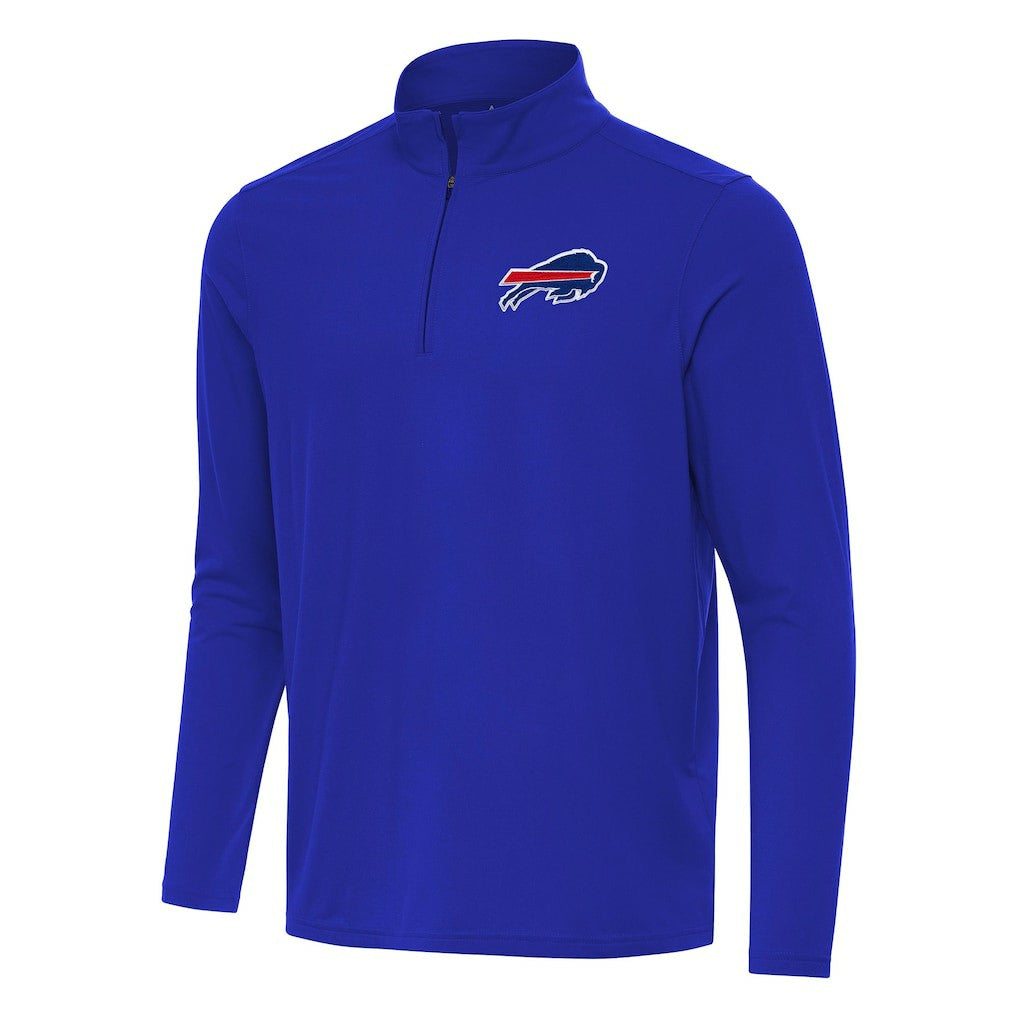 Antigua Intent Quarter-Zip Pullover Top - Buffalo Bills Pullover