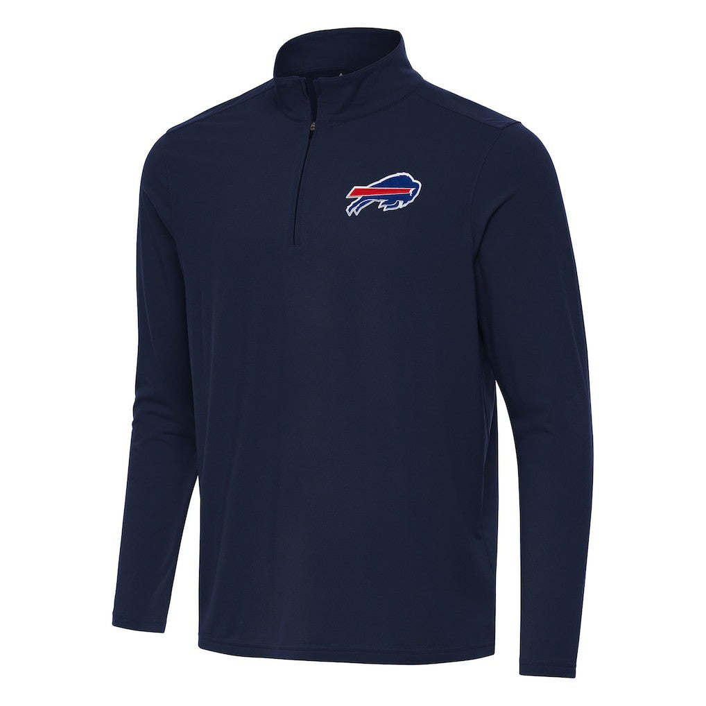 Antigua Intent Quarter-Zip Pullover Top - Buffalo Bills Pullover