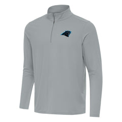 Antigua Intent Quarter-Zip Pullover Top - Carolina Panthers Pullover