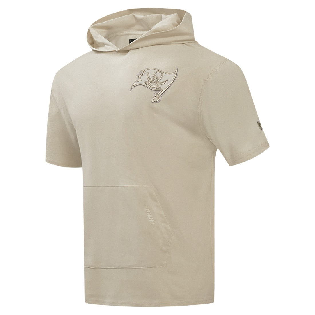 Pro Standard Neutrals Capsule Short Sleeve Pullover Hoodie - Tampa Bay Buccaneers Hoodies