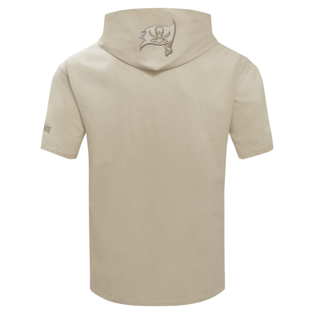 Pro Standard Neutrals Capsule Short Sleeve Pullover Hoodie - Tampa Bay Buccaneers Hoodies