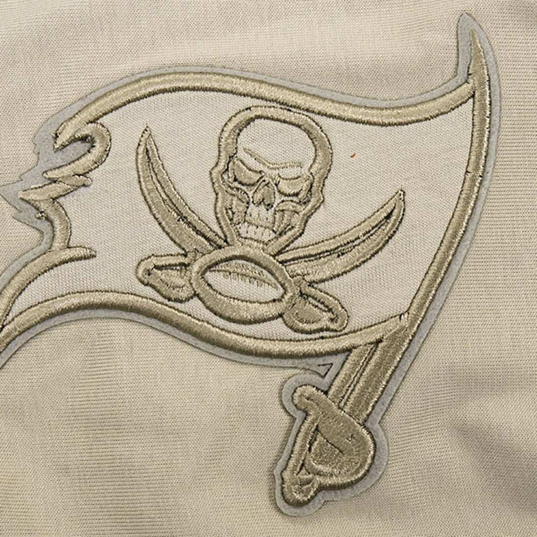 Pro Standard Neutrals Capsule Short Sleeve Pullover Hoodie - Tampa Bay Buccaneers Hoodies