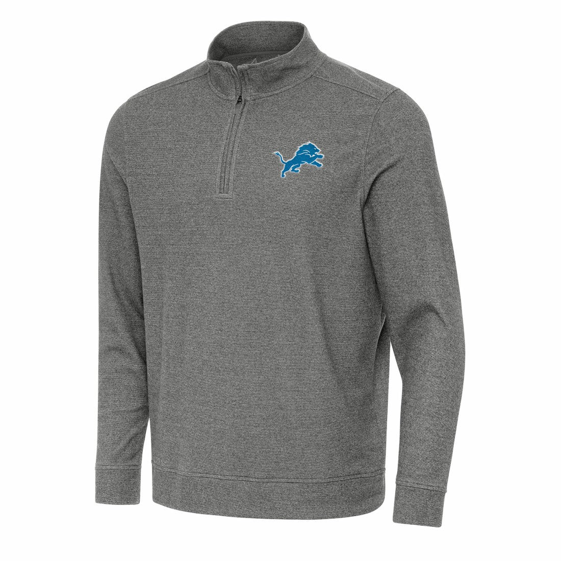 Antigua Subtle Quarter-Zip Top - Detroit Lions Tops