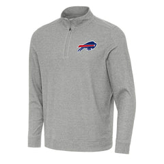 Antigua Subtle Quarter-Zip Top - Buffalo Bills Tops