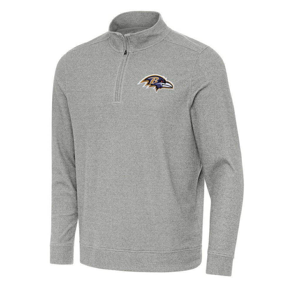 Antigua Subtle Quarter-Zip Top - Baltimore Ravens Tops