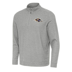 Antigua Subtle Quarter-Zip Top - Baltimore Ravens Tops