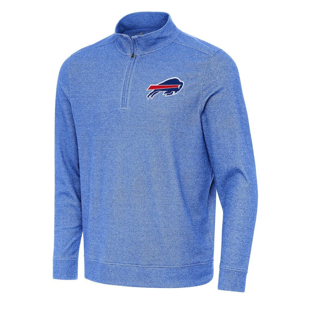 Antigua Subtle Quarter-Zip Top - Buffalo Bills Tops