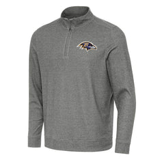 Antigua Subtle Quarter-Zip Top - Baltimore Ravens Tops