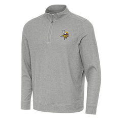 Antigua Subtle Quarter-Zip Top - Minnesota Vikings Tops