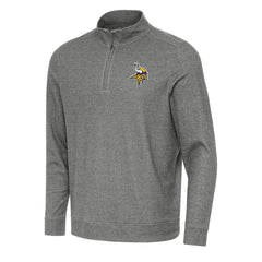Antigua Subtle Quarter-Zip Top - Minnesota Vikings Tops