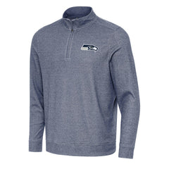 Antigua Subtle Quarter-Zip Top - Seattle Seahawks Tops