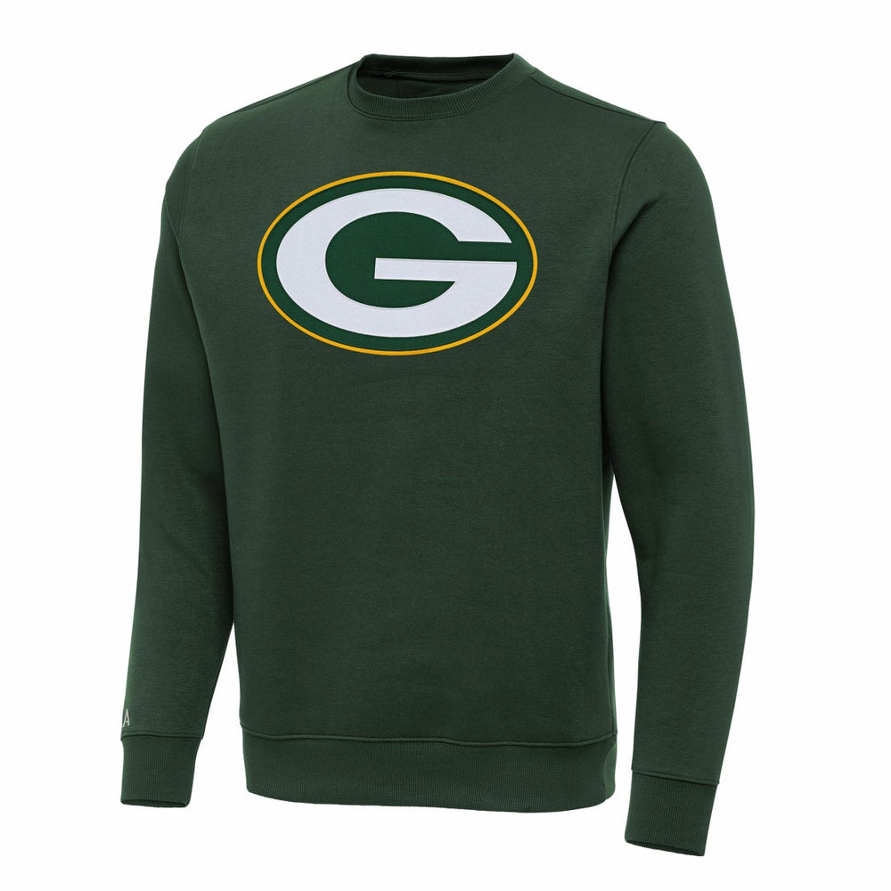 Antigua Victory Pullover Sweatshirt - Green Bay Packers Pullover