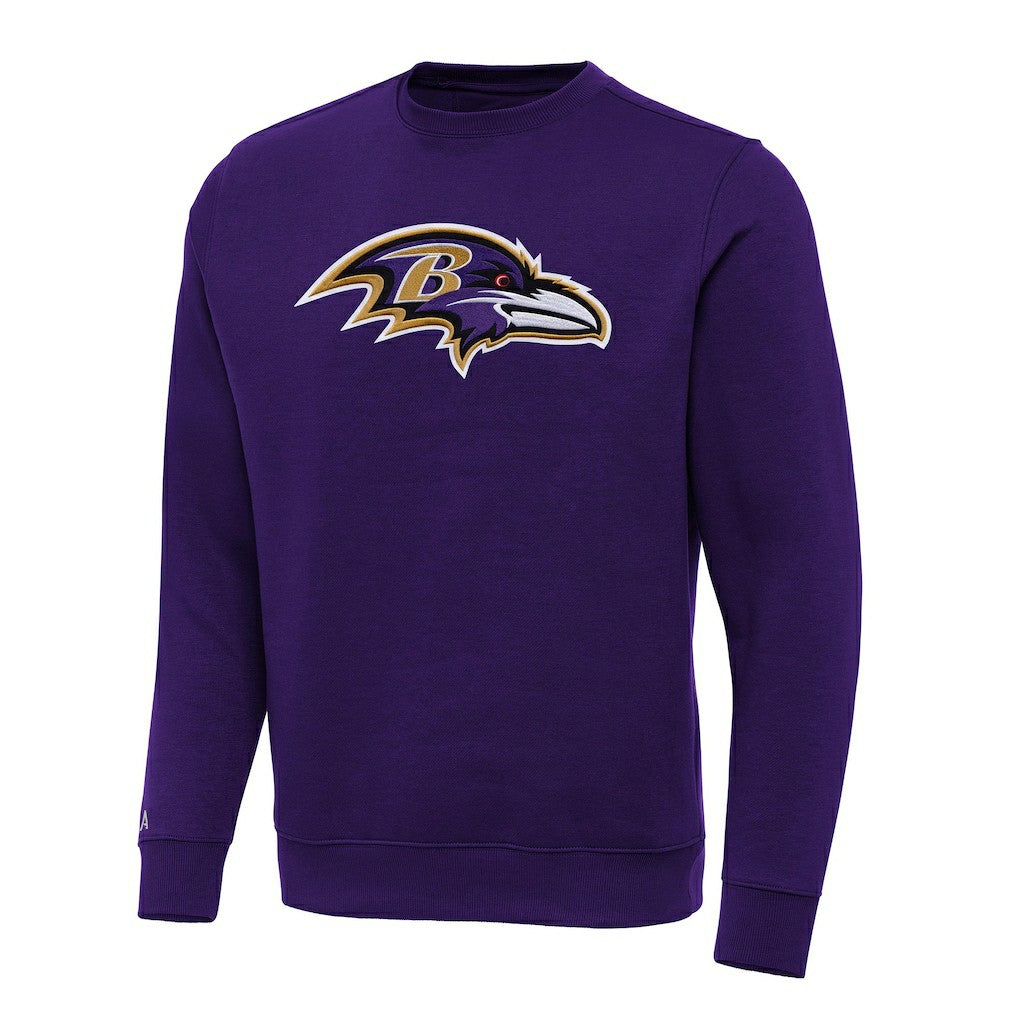Antigua Victory Pullover Sweatshirt - Baltimore Ravens Pullover