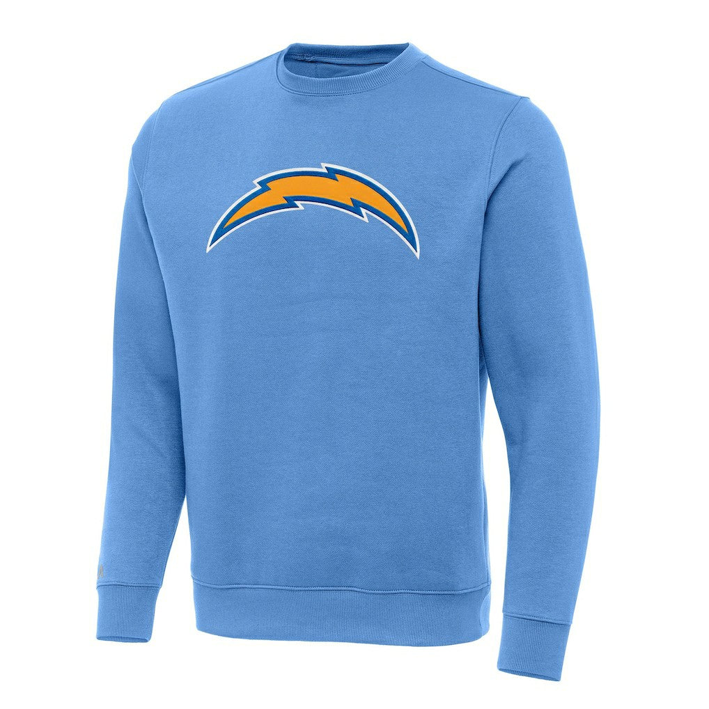Antigua Victory Pullover Sweatshirt - Los Angeles Chargers Pullover