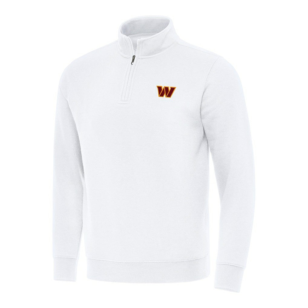 Antigua Victory Quarter-Zip Pullover Top - Washington Commanders Pullover